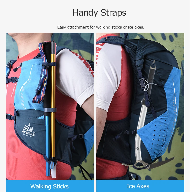 AONIJIE C9104 18L Trink рюкзак в упаковке Tasche Weiche Wasser Blase Glaskolben Wandern Trail Running Marathon Rennen одной -
