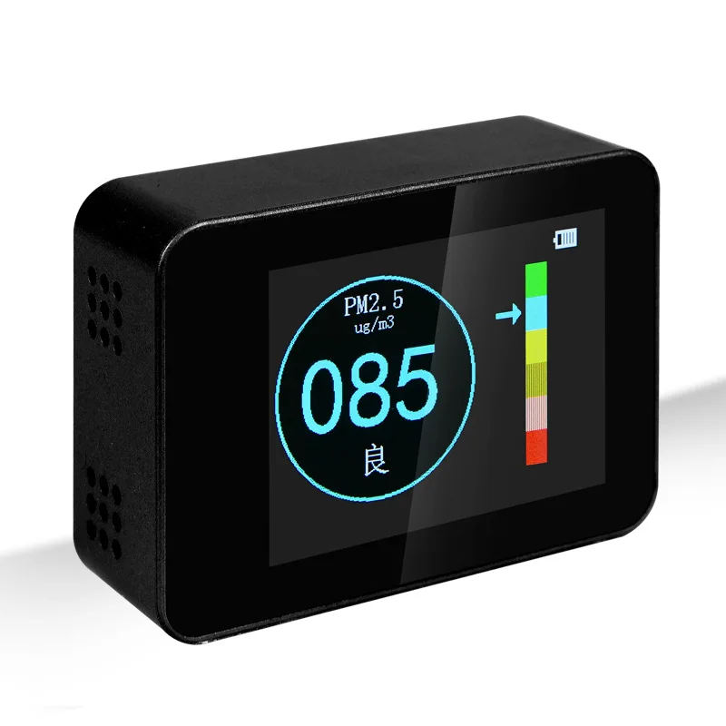 

Air Quality Detector Laser PM2.5 PM10 PM1.0 Detectors Air Quality Monitor Gas Detector Portable Tester For Home Car And Office