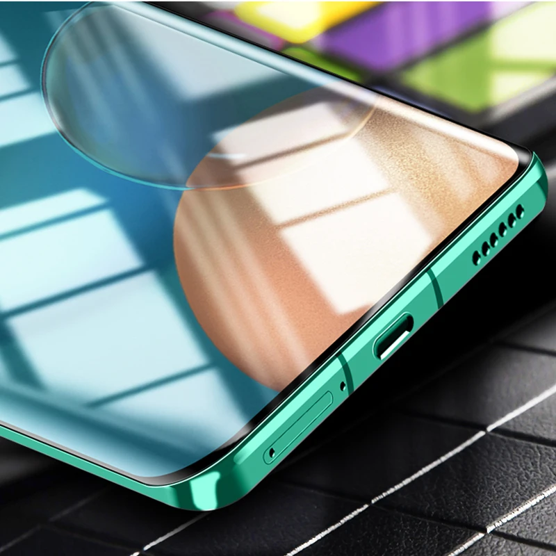 УФ-протектор экрана из закаленного стекла для huawei honor V30 Pro жидкий клей защитная