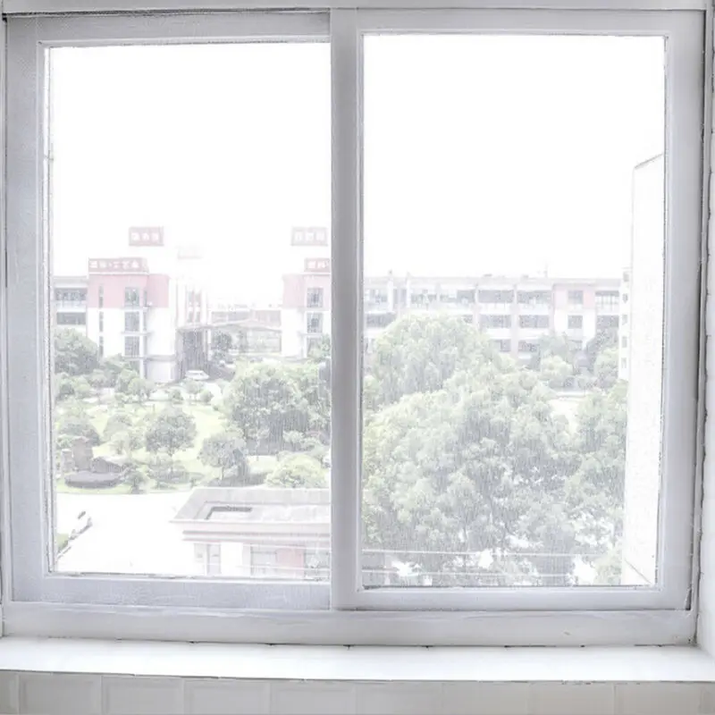 Сетчатая занавеска на окна самоклеящаяся Невидимая защита от комаров насекомых
