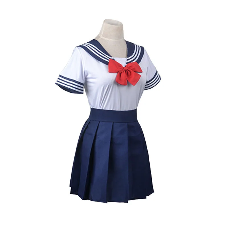 

Anime Sailor Moon Cosplay Costumes Suit Sets Japanese School Girl Uniform Halloween Party Clothes