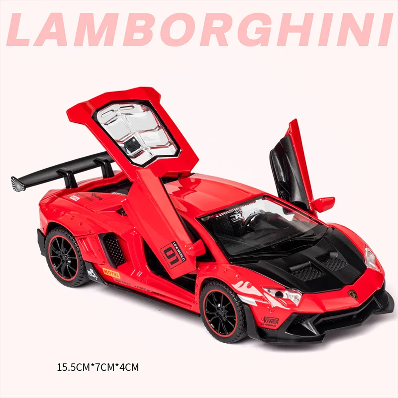 

Bisney 1/32 Rambo LP770 Track Edition Sports Car Alloy Sports Car Metal Decoration Model Toy Decoration Gifts Adult Collection