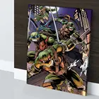 Картина Черепашки Ниндзя - Прыжок красочная Картина на холсте, современный домашний декор комнаты