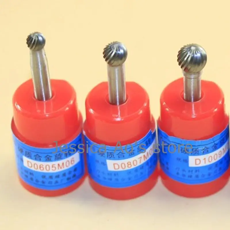 Шаровая фреза D06 08 10 мм 3 шт.