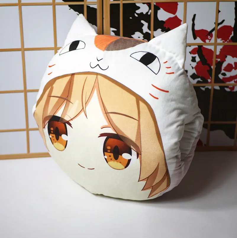 

Anime Natsume yuujinc figure pillow cosplay toy Natsume Takashi stuffed cute doll warm hands for gift 46cm