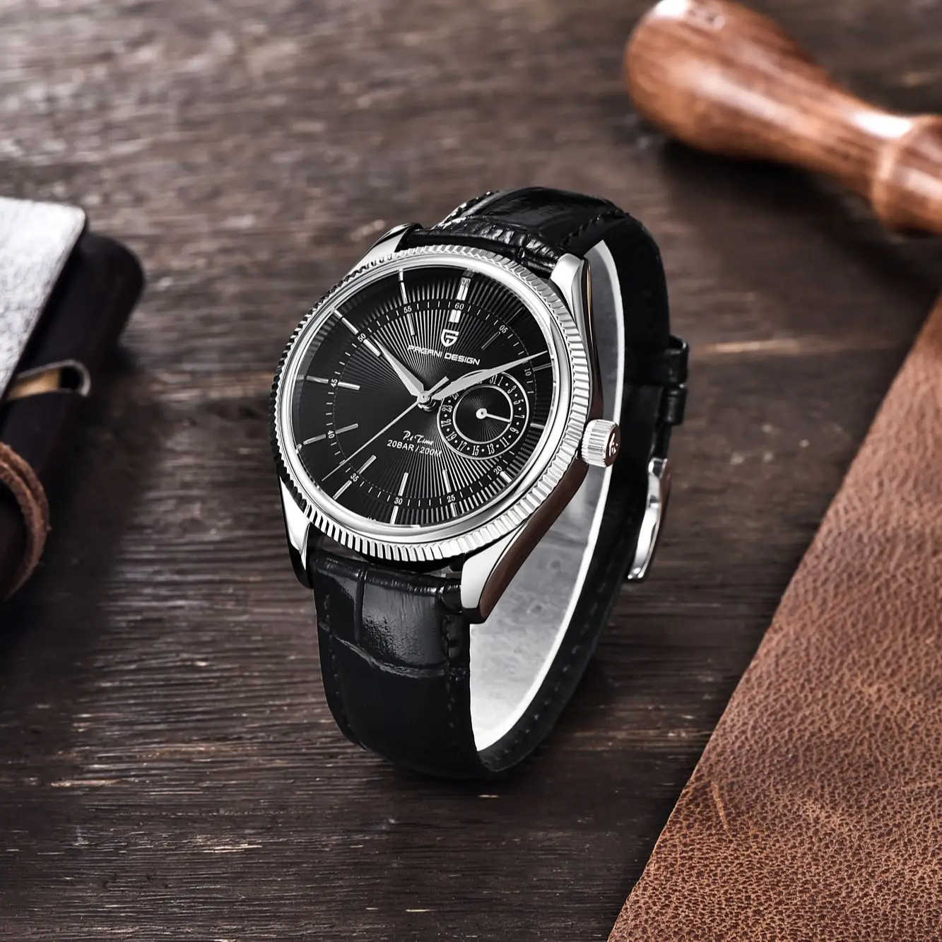 Pagani Design 2021 New Men's Fashion Quartz Watch Men's Stainless Steel Sapphire Glass 200m Waterproof Luxury Clock Reloj Hombre enlarge