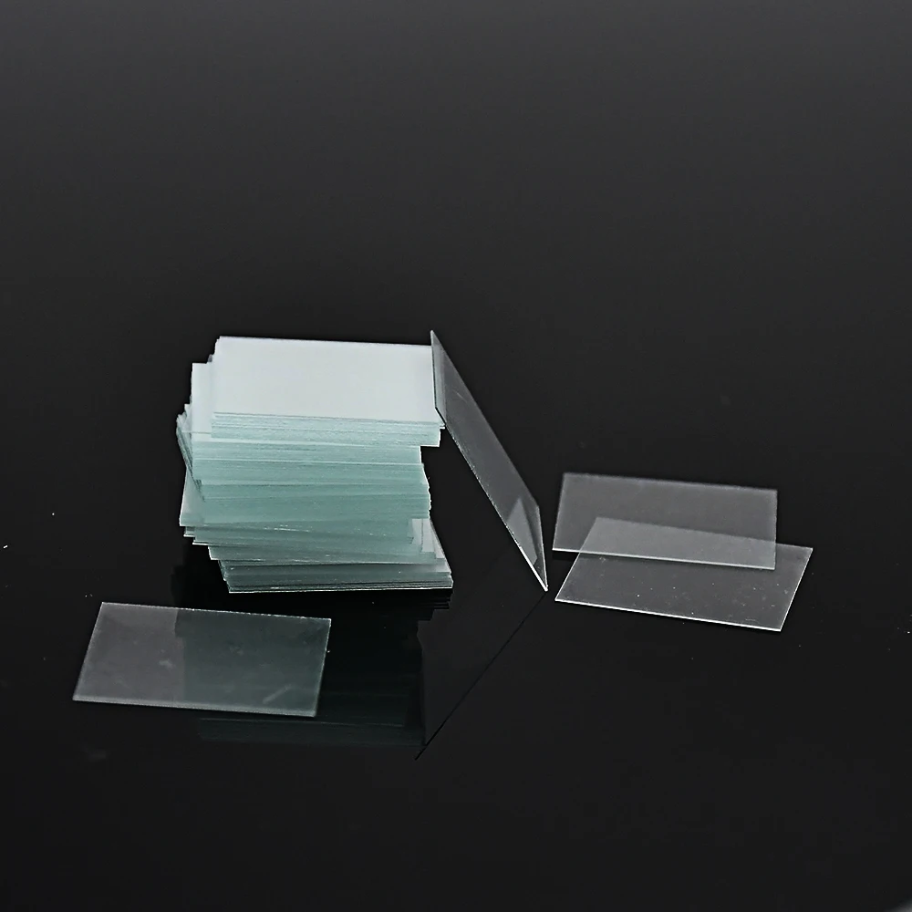 Microscope Cover Glass Object Square Coverslip For Growth 20 * mm Coverglass Thickness 0.13-0.17mm 100 / PK |