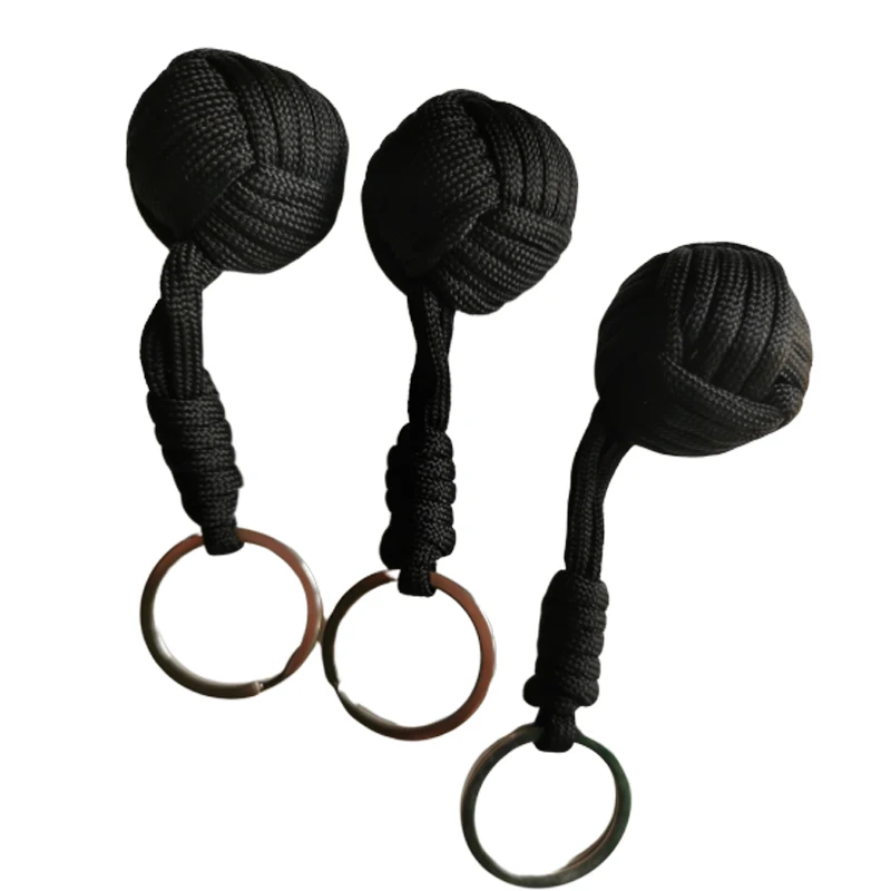 Самообороны ремешок обезьяна брелок в виде кулака на открытом воздухе защиты