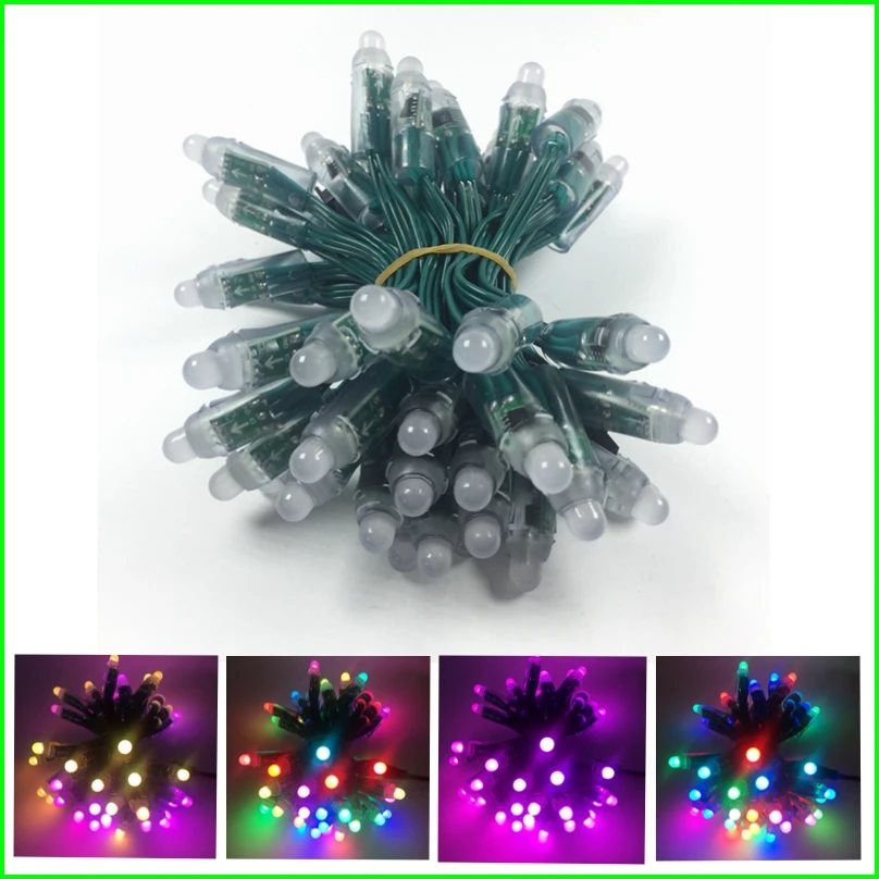 Оптовая продажа 500 шт. 12 мм WS2811 2811 IC светодиодный модуль пикселей светильник