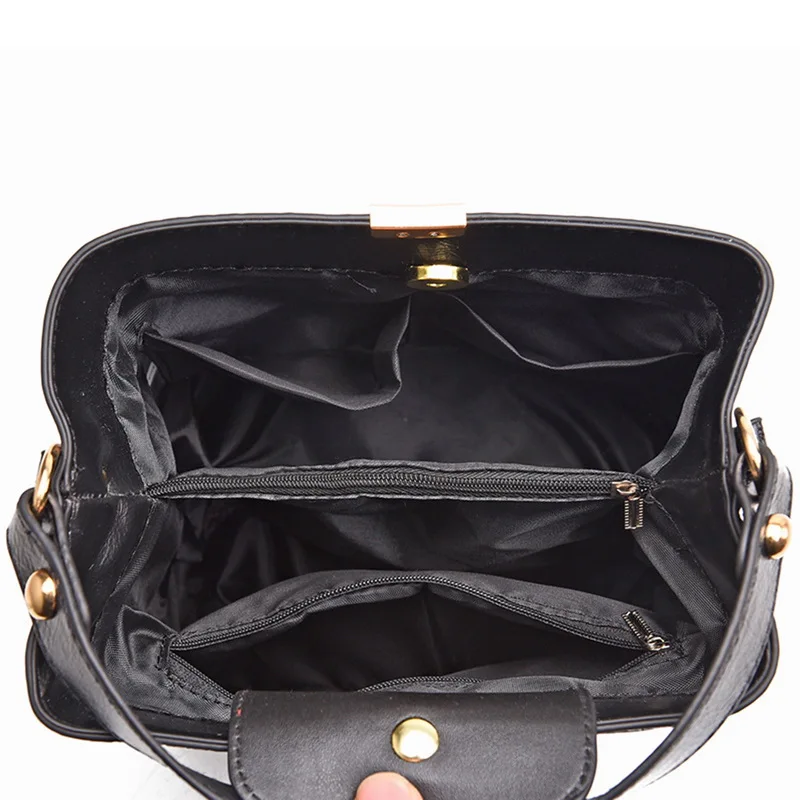 Осенние ретро сумки-ведро аллигатора женская сумка с крокодиловым узором