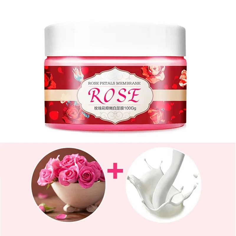 

New Rose Nail Paraffin Wax Fungal Nail Treatment Wax Sleek Smooth Exfoliation Skin Moisturizing Whitening Fine Lines Hand Care