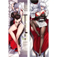Аниме игры Azur Lane наволочки Azur Lane Dakimakura Чехол сексуальные девушки 3D двухсторонняя постельные принадлежности обниматься тела Чехол AL018A