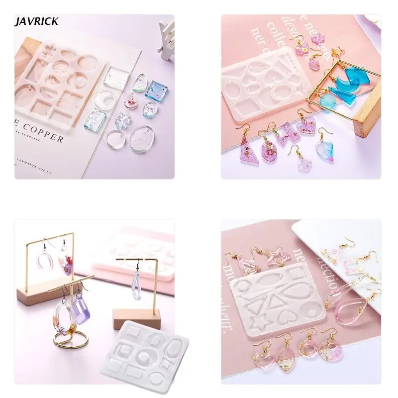 

Earring Resin Mold is Used for Resin Casting Jewelry Making Ultraviolet Resin