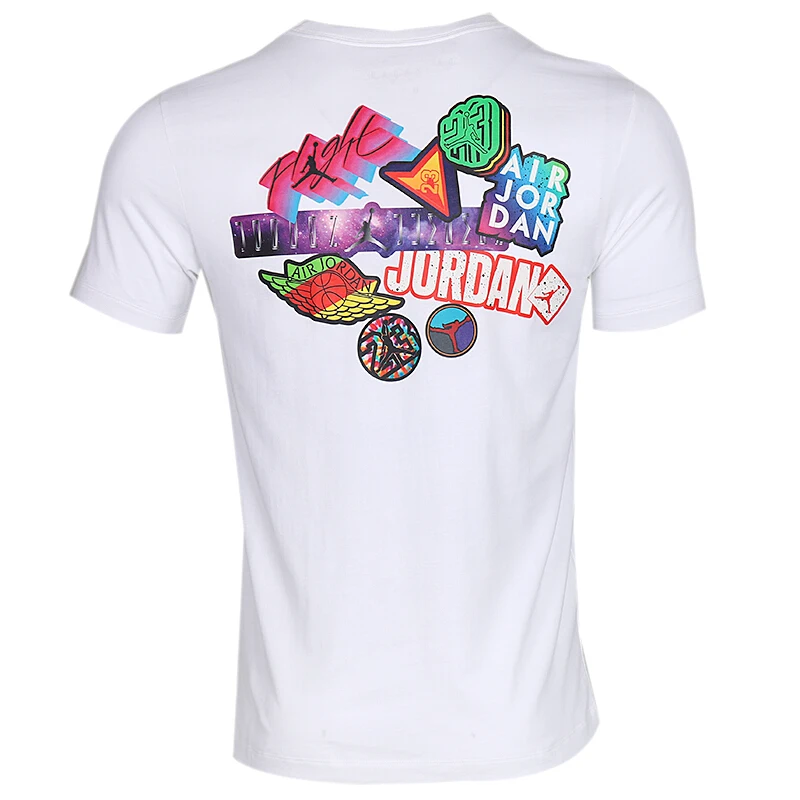 Оригинальные мужские футболки NIKE STICKER MASH SS CREW футболка с коротким рукавом