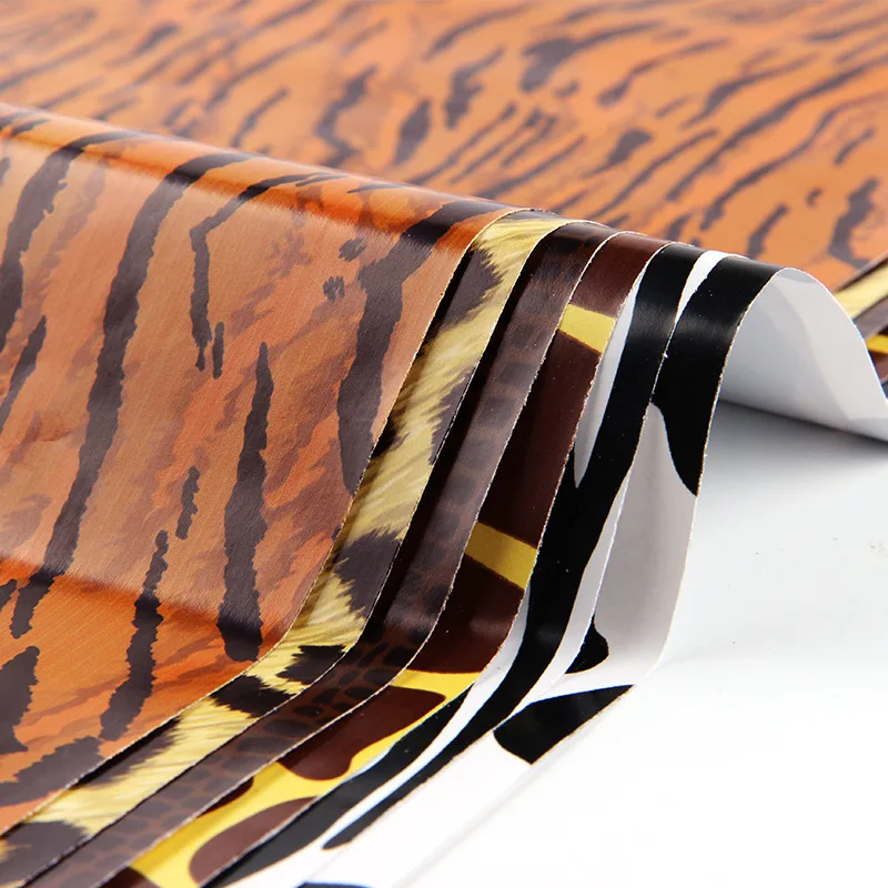 Бумага для упаковки с леопардовым принтом влюбленных Мех животных градиент