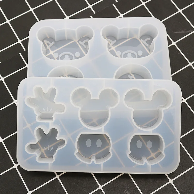 Новый легко медведь силиконовые формы с украшением в виде кристаллов эпоксидным