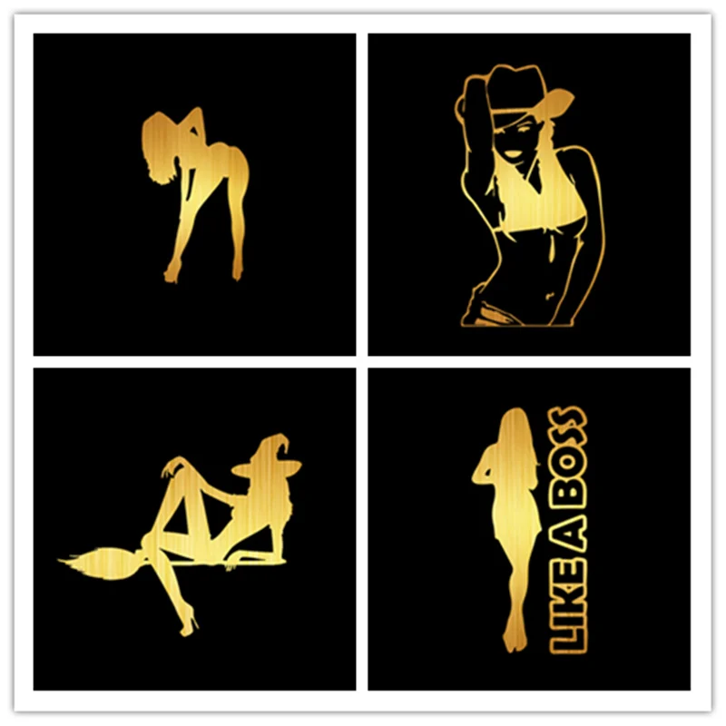 Сексуальные красивые обои на окна наклейки бампер автомобиля и для декоративные