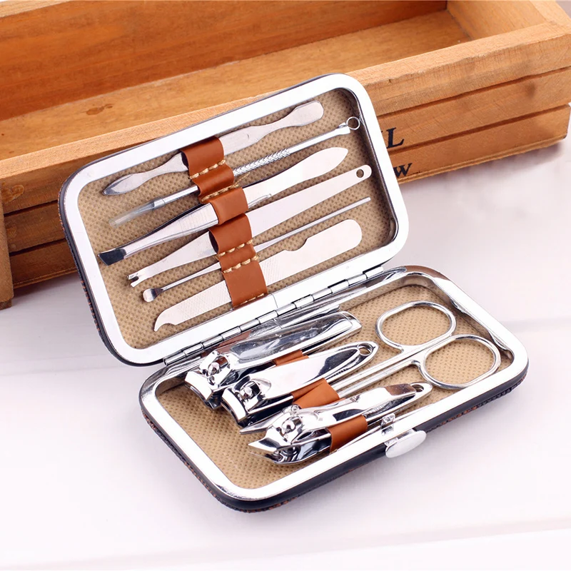 Кусачки для ногтей Очиститель Уход за лошадьми комплект Цвет случайный нейл арта