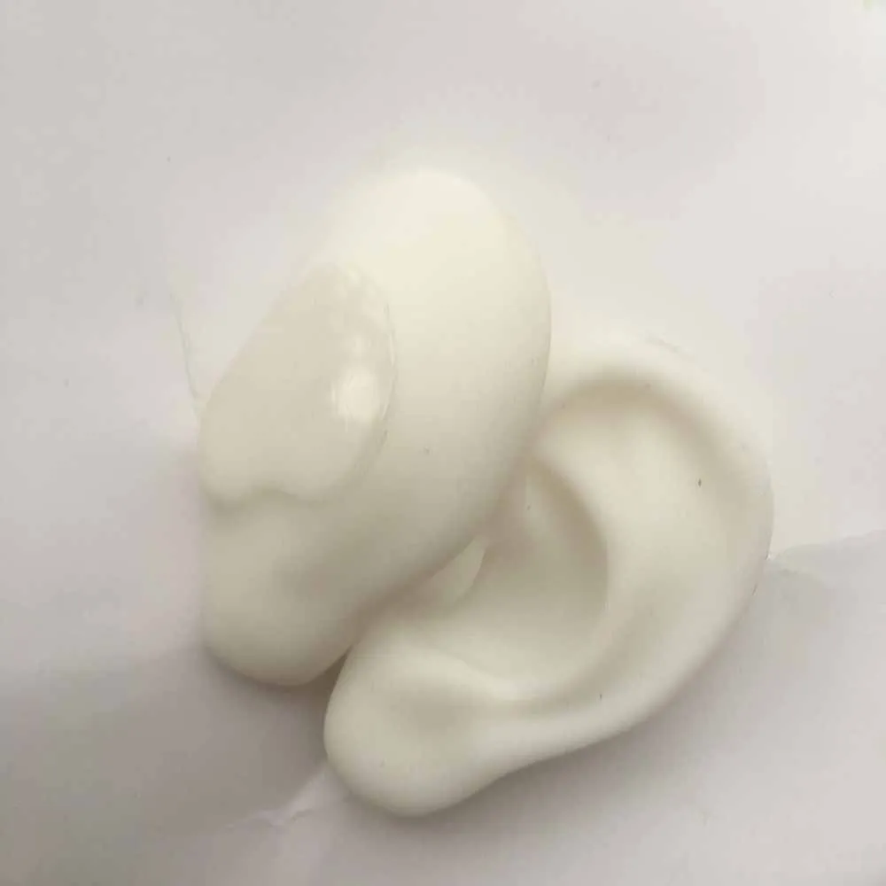 Модель уха силиконовая Ушная акупунктурная тренировочная модель правые и левые