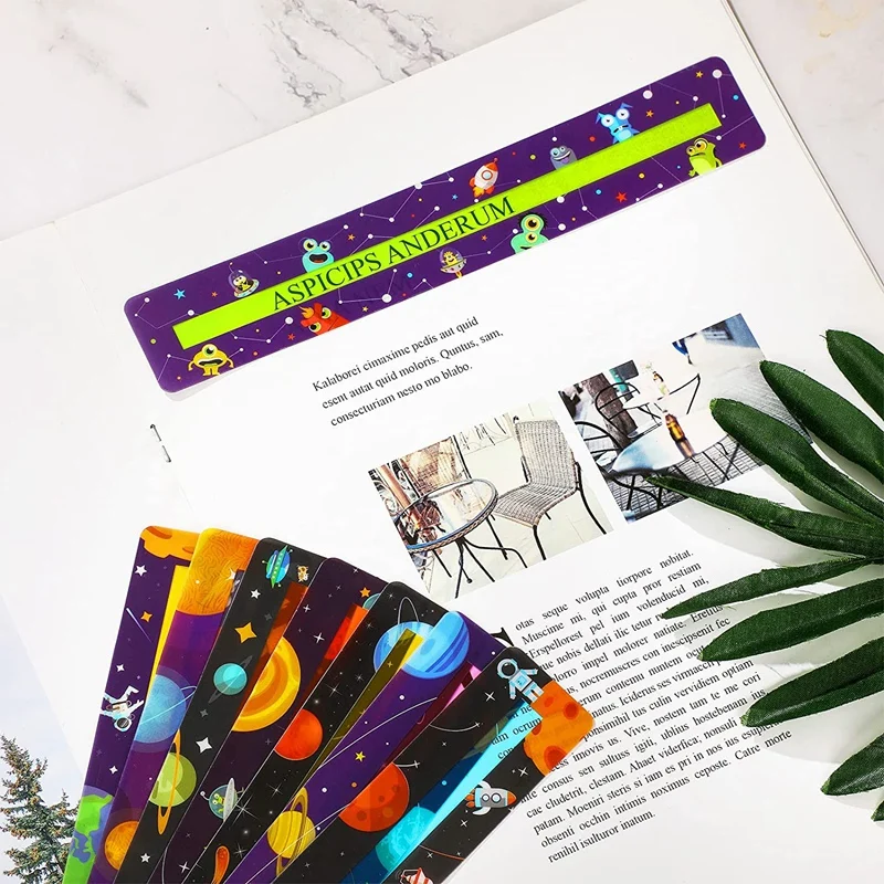 16 шт. полоски для чтения с наведением детей |