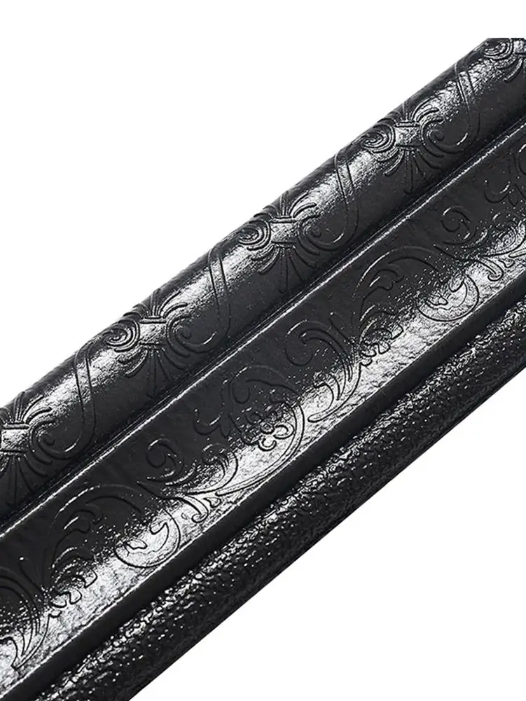 

3D Self-adhesive Wall Sticker Waterproof Top Corner Line Wall Edge Strip Wall Waist Line Sticker Tile Wallpaper Border Home Deco