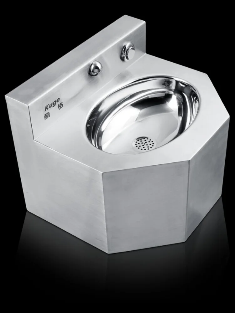 

Modern style Stainless Steel Prison Wash Basin bathroom sink wall mounted wash basin for sale