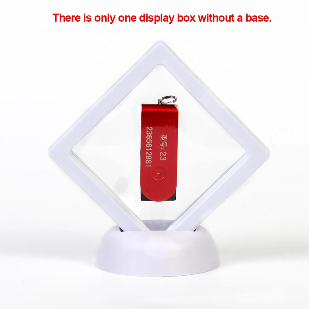 3 шт. шкатулка для хранения ювелирных изделий витрина чехол подставка 3D плавающий