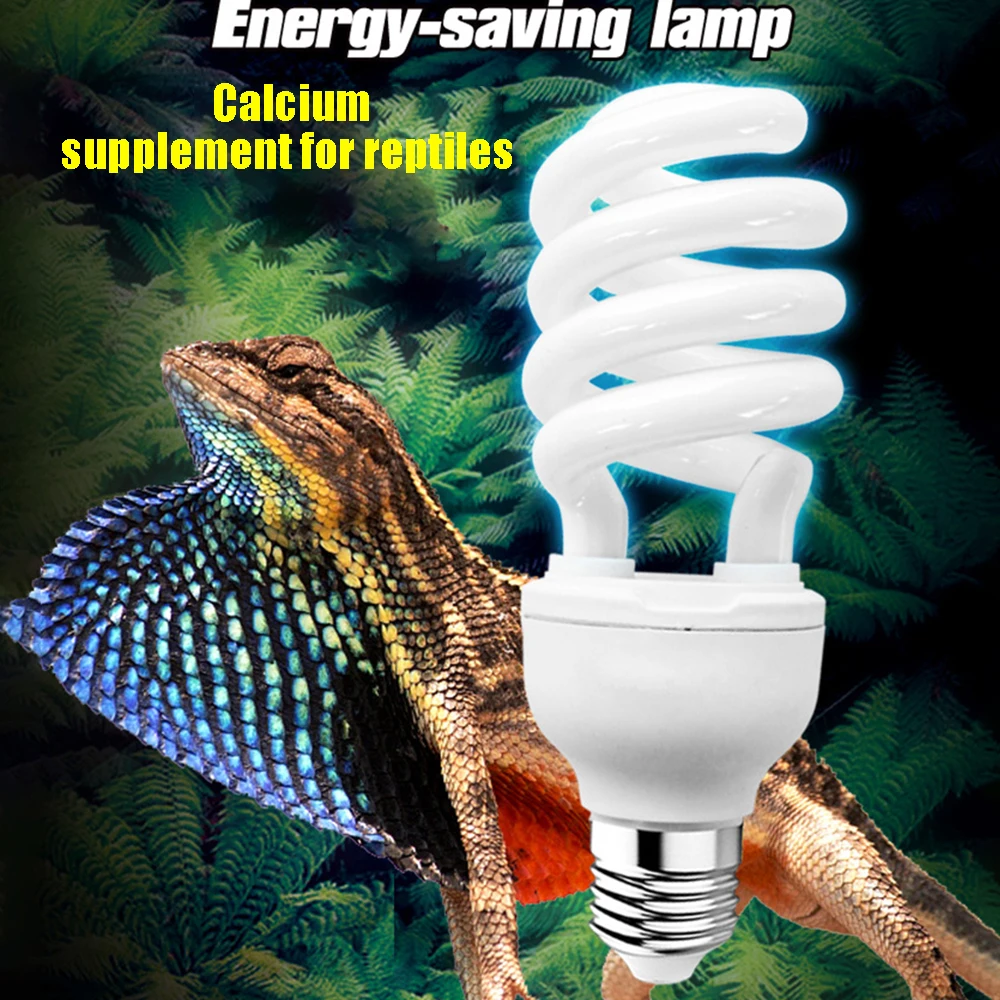 

Ультрафиолетовая лампа 5,0, 10,0, UVB, 13 Вт, 26 Вт, Pet свет для рептилии, светящаяся лампа, дневная лампа для черепахов, рыб, амфибий