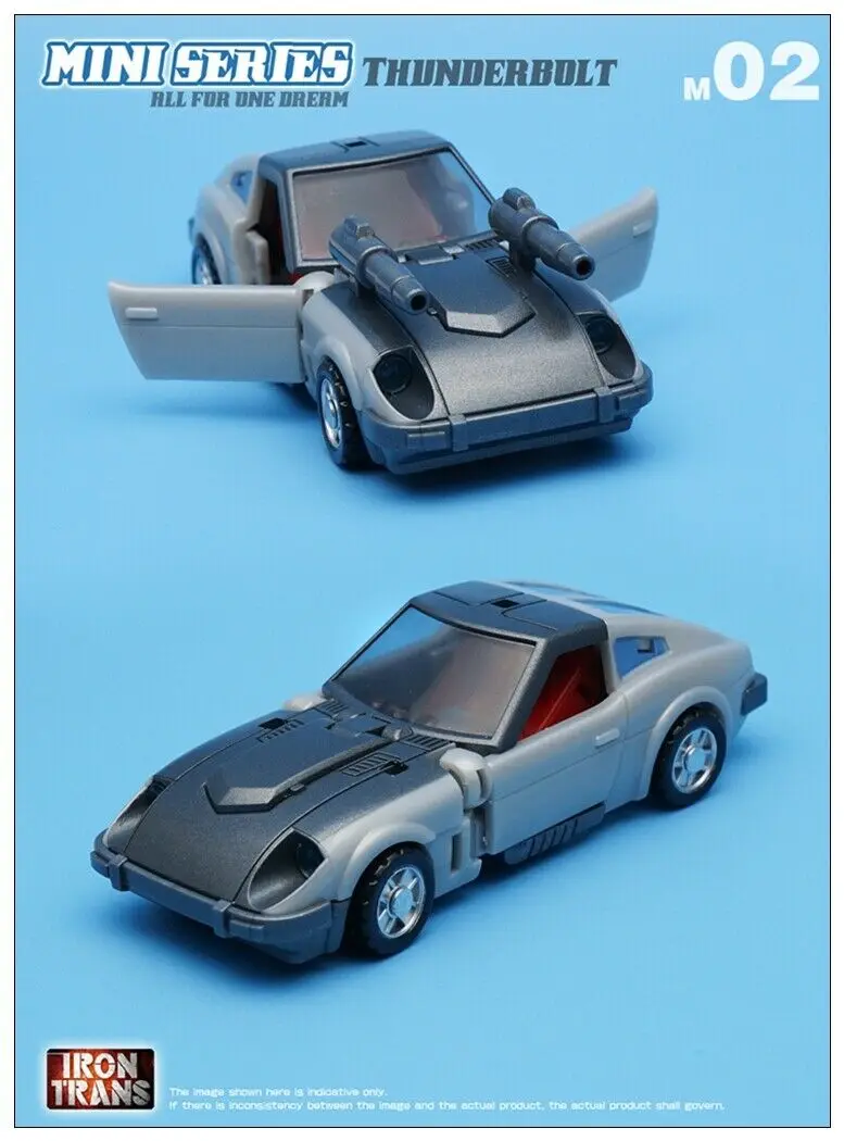 Новинка IronTrans M-01 M-02 Полицейская модель Thunderbolt смог мини-серии M-03 | Игрушки и хобби