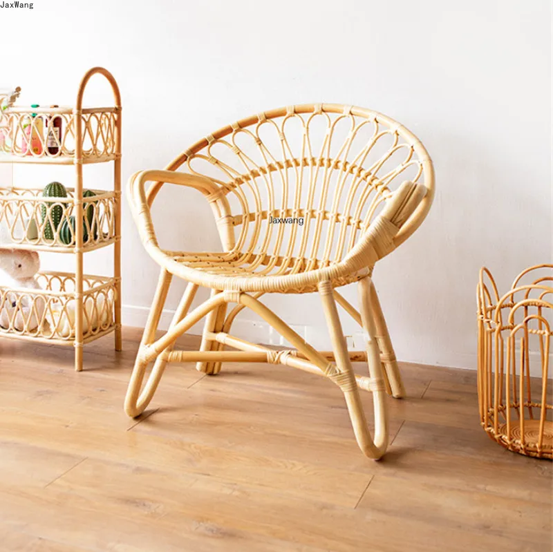

Стул гостиная ротанг, кресло с павлином, ротанговый стул Ins, одинарная Скандинавская мебель для дома, стулья из ротанга для балкона, кресло р...