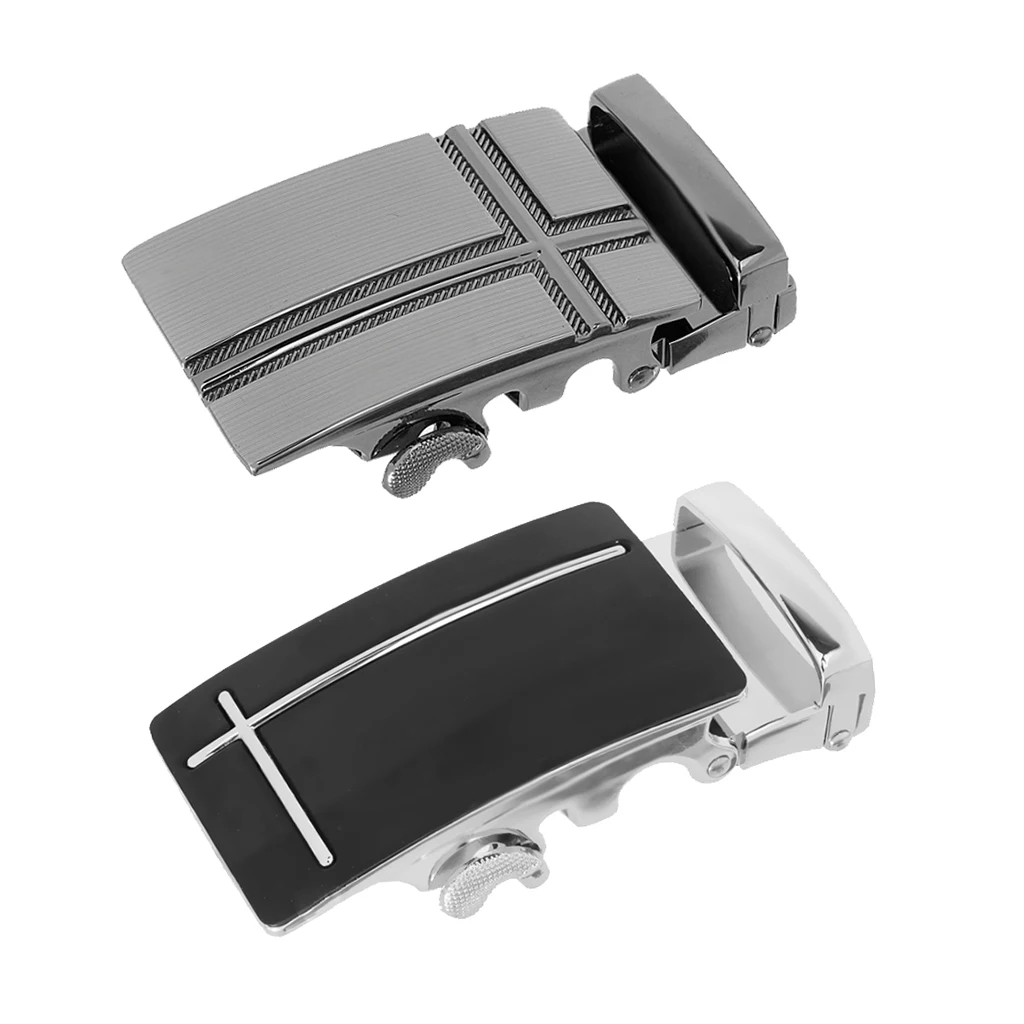 2х Мужская модная и прочная пряжка для ремня автоматическая застежка с защелкой