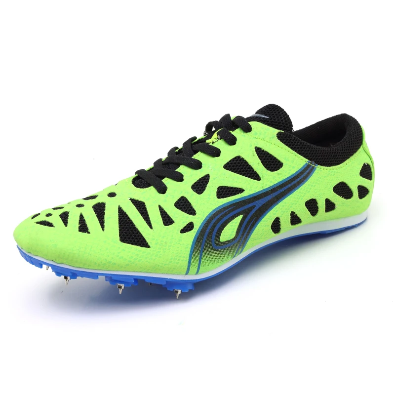 

Men Women Spike Shoes Track and Field Training Athletic Grip Shoes Professional Race Jumping Soft Shoes Sneakers 35-44