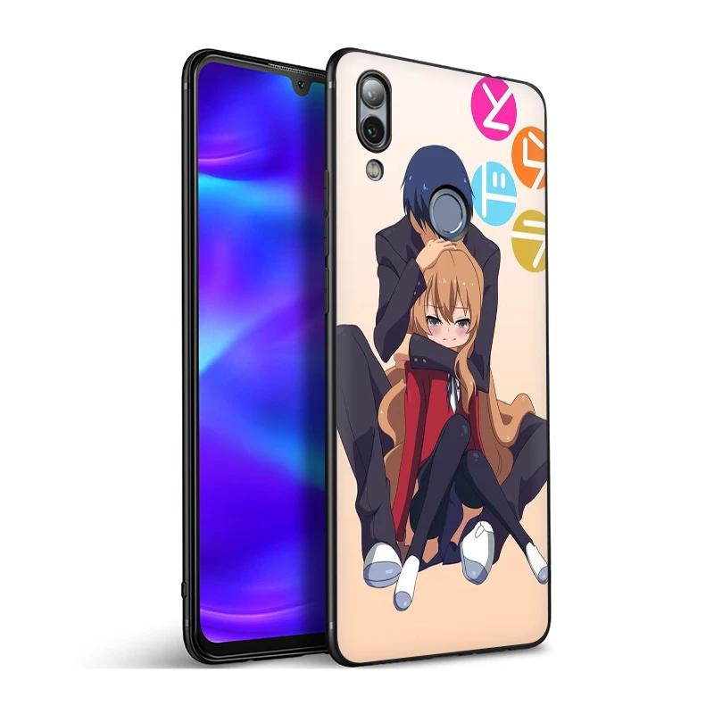 EWAU аниме из торадора силиконовый чехол для телефона для Huawei Honor 6a 7A Pro 7C 7X 8X 8C 8 9 Примечание 10 Lite вид 20 9X pro