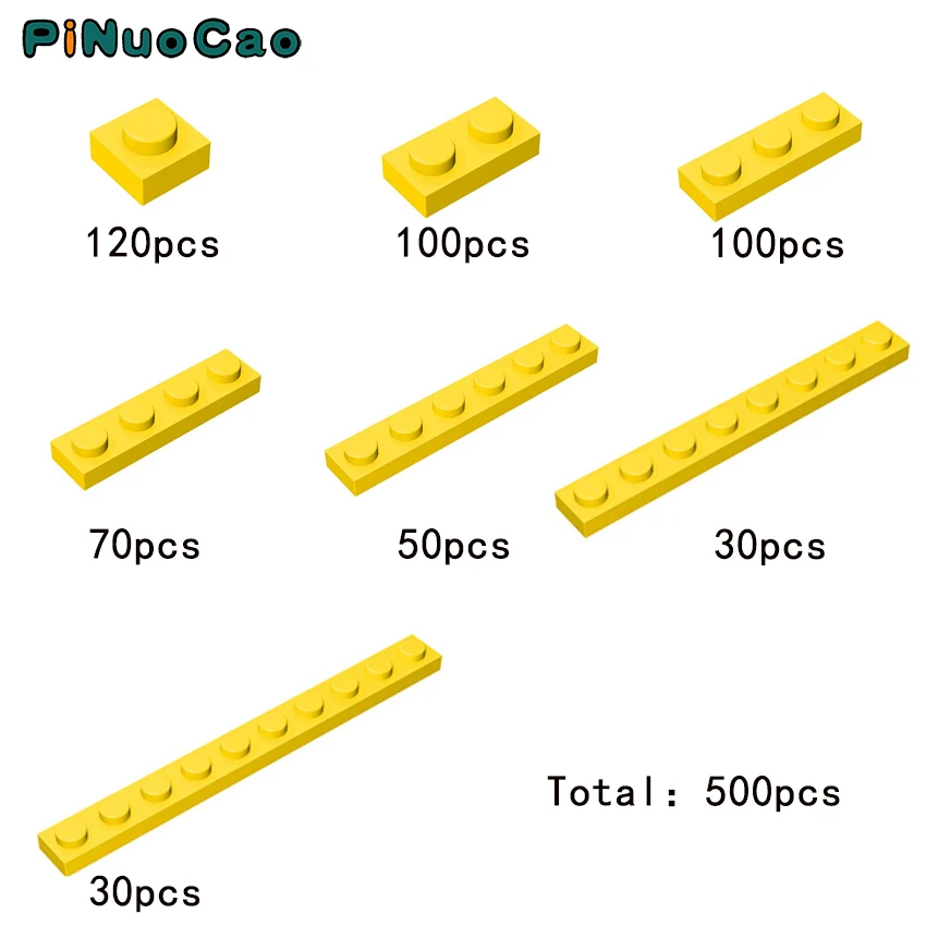 

Строительный блок PINUOCAO для детей, совместим с 500 3024 3023 3623 3710 3666