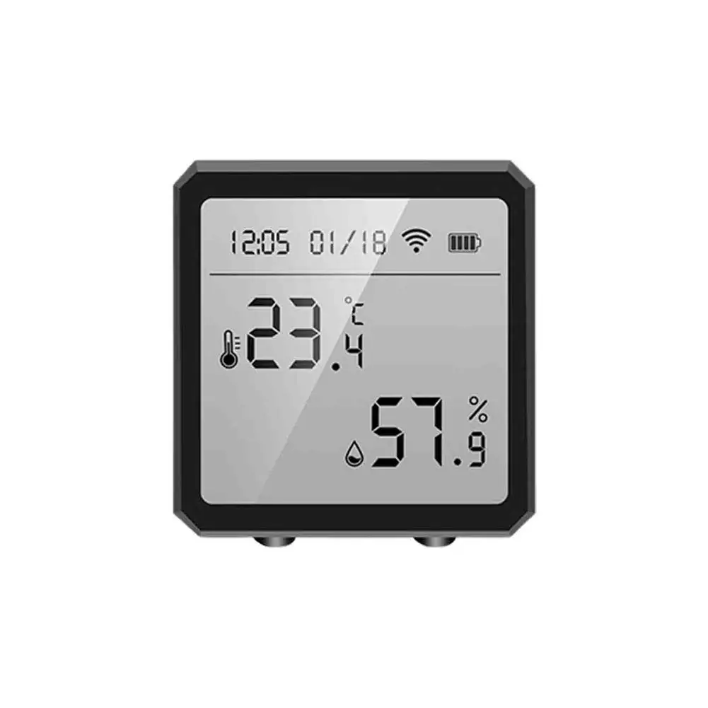 

WiFi Temperature And Humidity Sensor For Smart Home Var SmartLife Thermometer With Display Support Alexa Google Assistant Meter