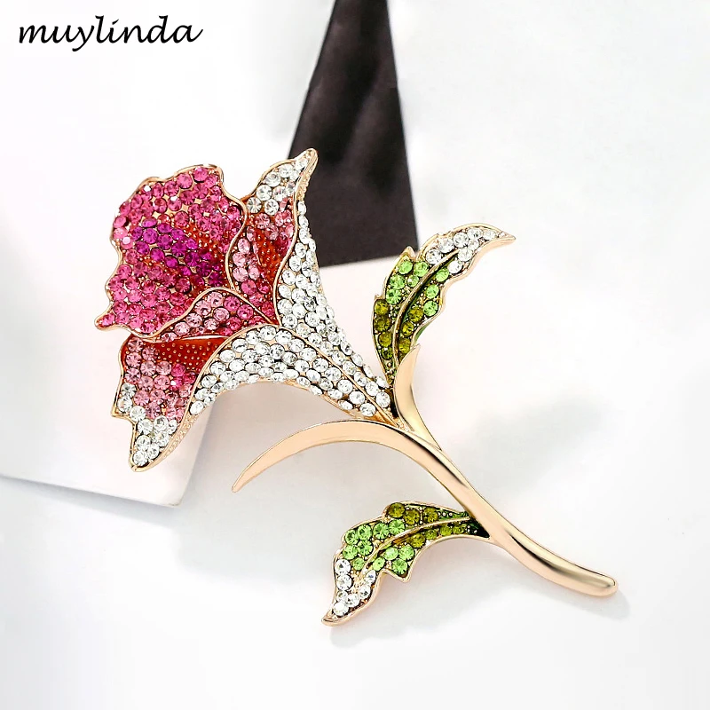 Muylinda Женская модная Брошь Стразы булавка ювелирные изделия одежда шарф булавки