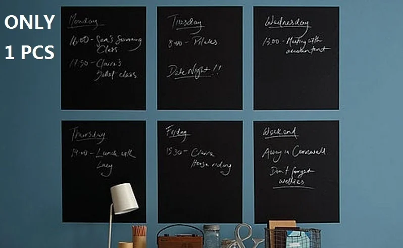 Виниловая мельная доска s Съемная школьная наклейки на стены отличный подарок