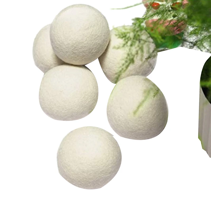 8 упаковок 100% шерстяные сушильные шарики XL премиум класса ручная работа