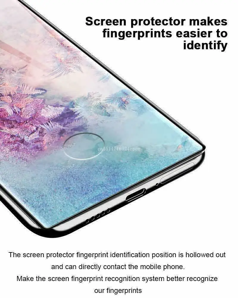 3D полное покрытие из закаленного стекла для samsung Galaxy Note 10 Plus Защита экрана для samsung Note 10 защитная пленка