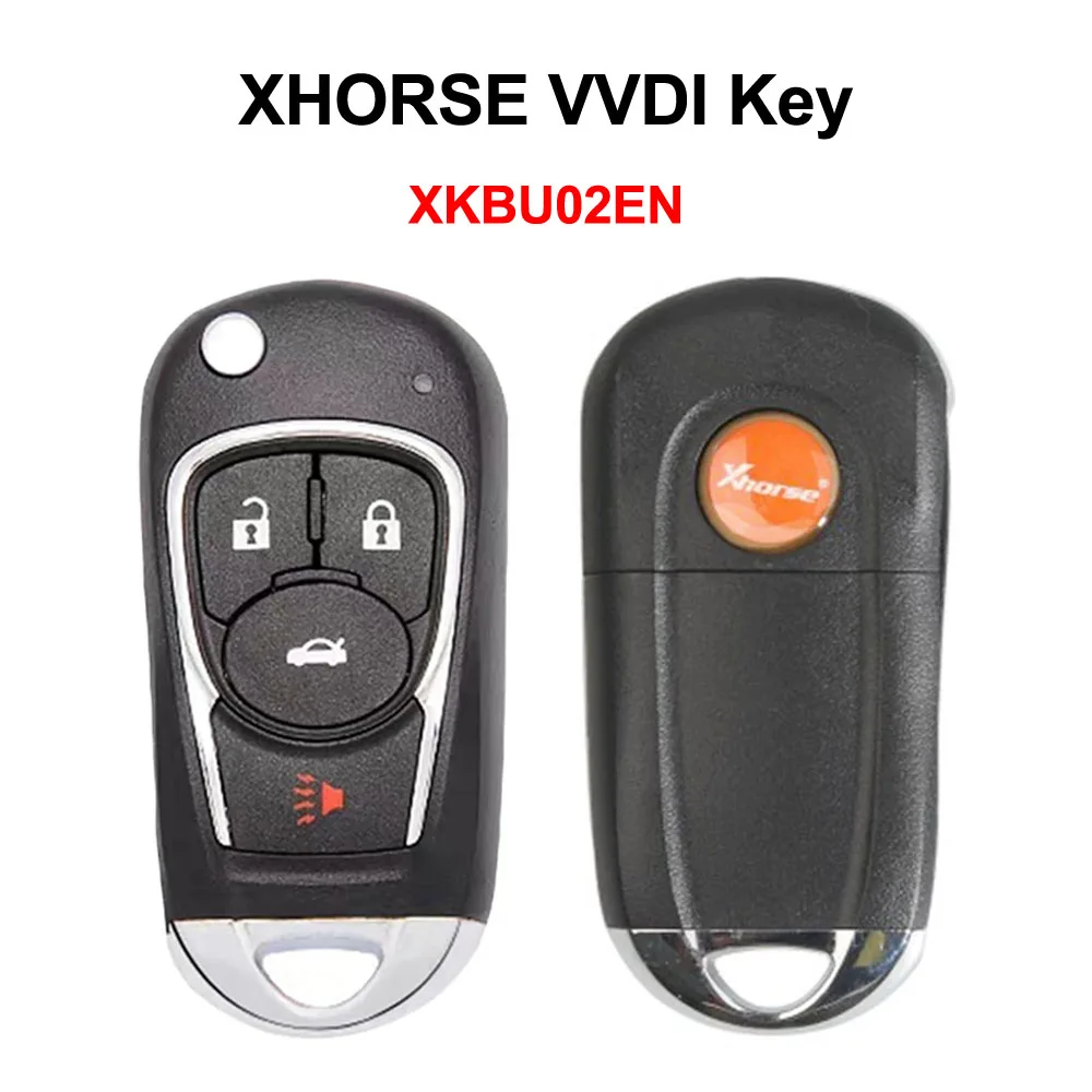 Универсальный пульт дистанционного управления XHORSE XKBU02EN VVDI Брелок ключа 4 кнопки