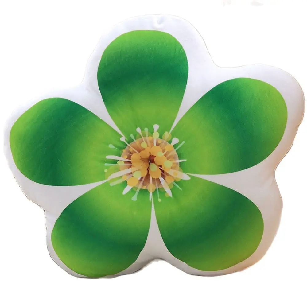 Творческое моделирование 3D цветок и листьев дерева плюшевая игрушка для дивана