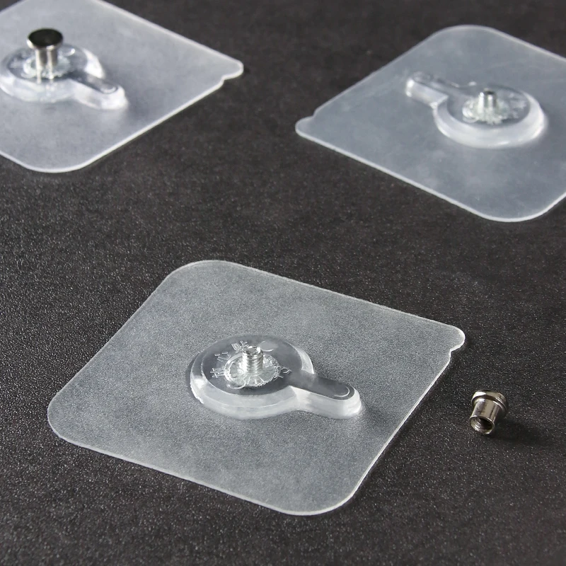 Настенное крепление для кухни ванной прозрачный водонепроницаемый клейкий