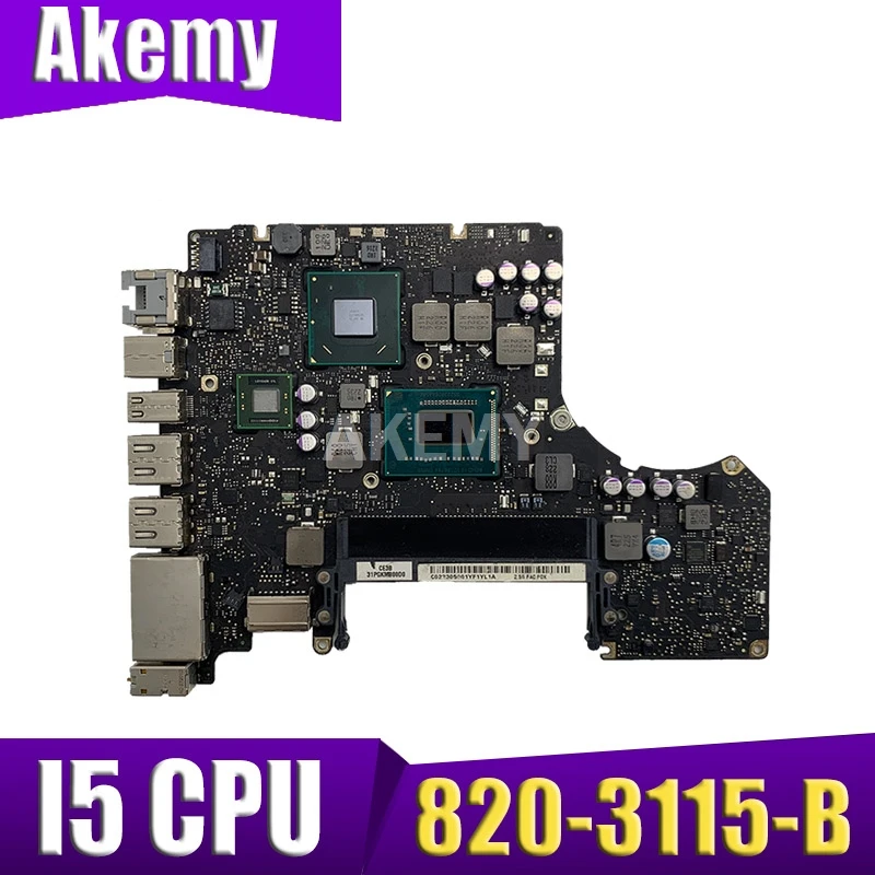 Подлинная материнская плата для MacBook Pro A1278 Логическая 13 ''MD101 4G i5 2 5 GHZ 820 3115 B Mid 2012