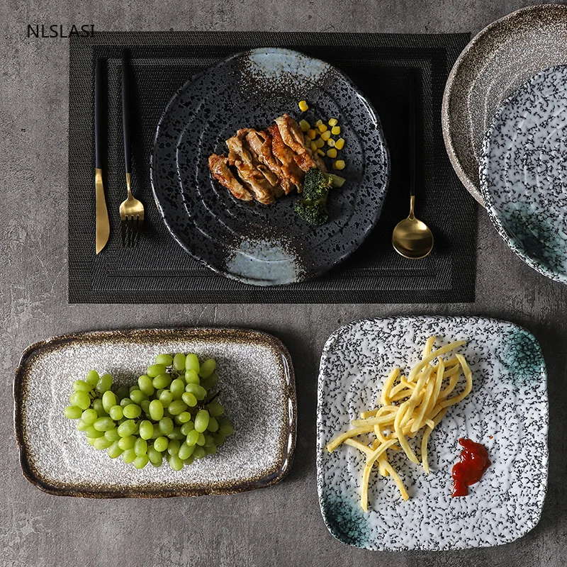 

Japanese ceramic plates, specialty restaurants, hotels, sushi restaurants, tableware, dishes, western dishes, steak plates