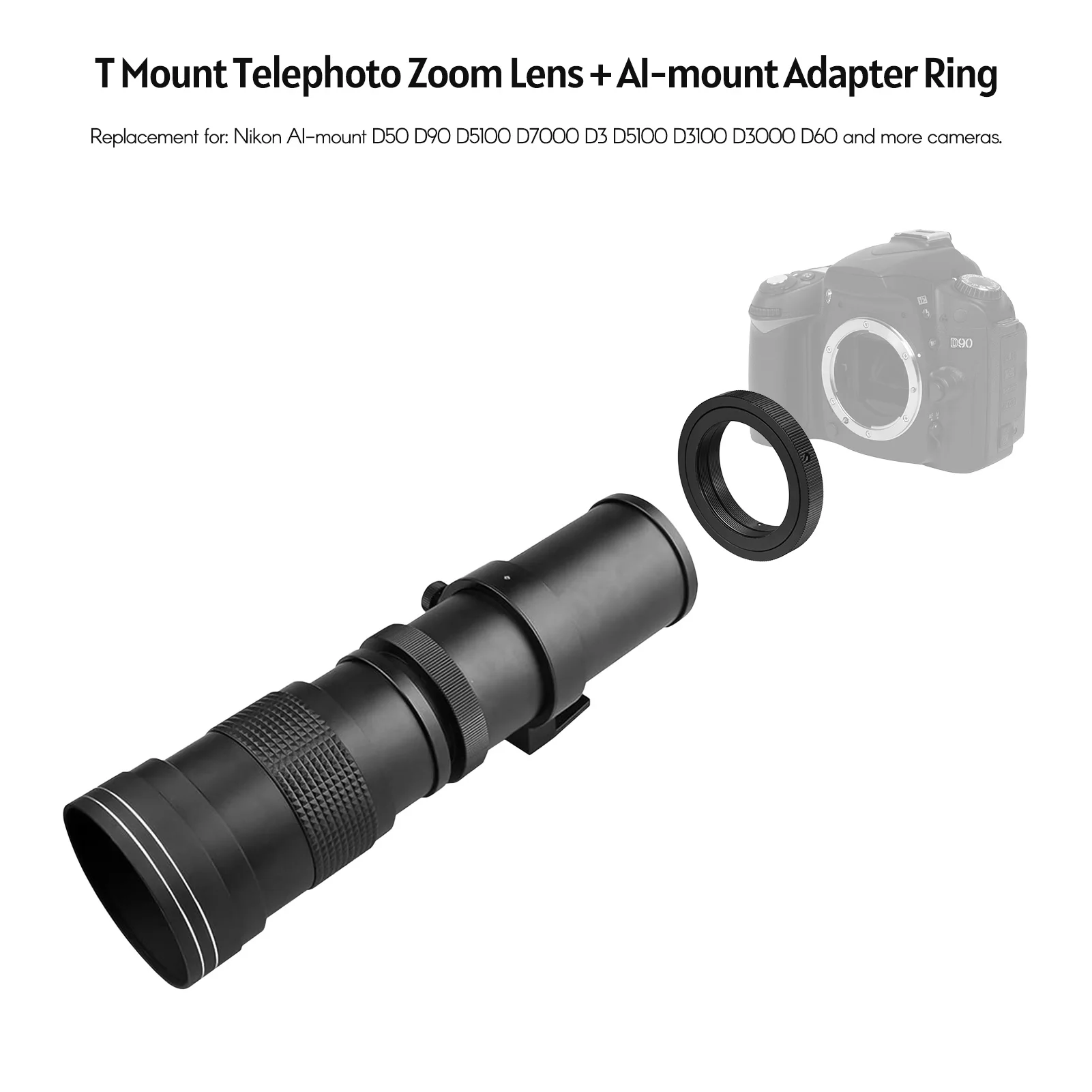 

MF F/8,3-16 420-800 T2 AI-Mount 1/4 Nikon D50 D90