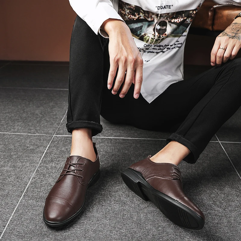 

zapatillas genuine sport man mens shoes-for-men homme para soulier formal male masculinos uomo hombre loafers fashion black de