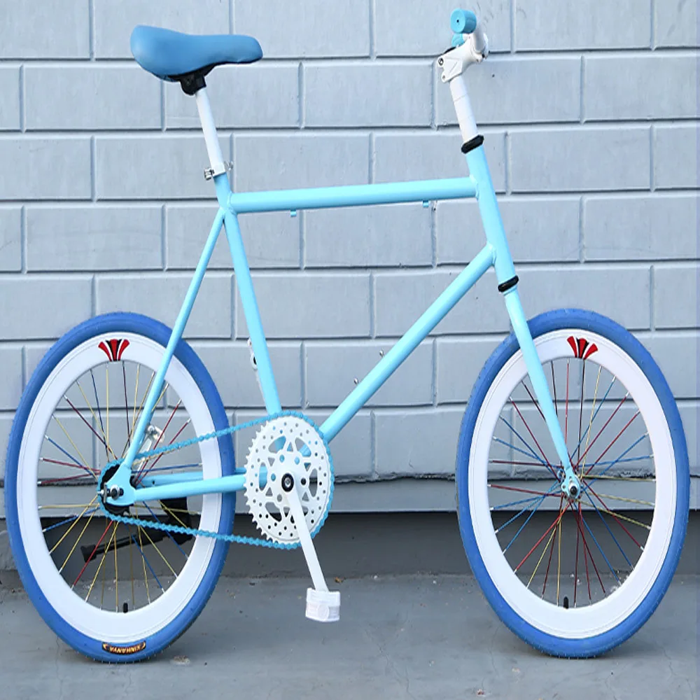 

Bike Solid Tire Internet Celebrity Live Flying Bicycle Reverse Brake Ferry Double Disc Brake 20-Inch Student Adult Male