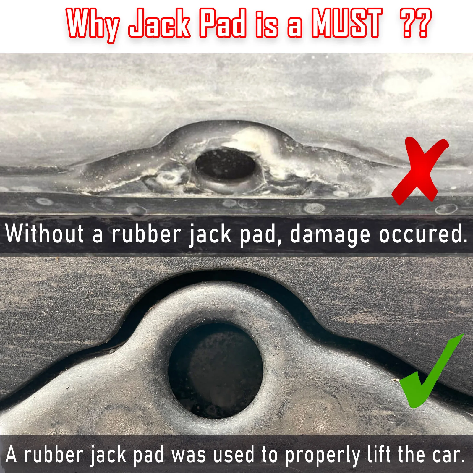 Подъемная подставка Jack Lift Pad для Tesla Model 3 S X Y резиновый переходник| |