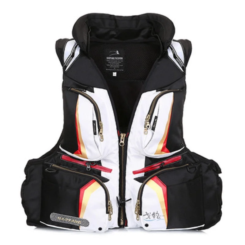 1 шт. Прямая поставка жилет для рыбалки мужской спасательный с несколькими