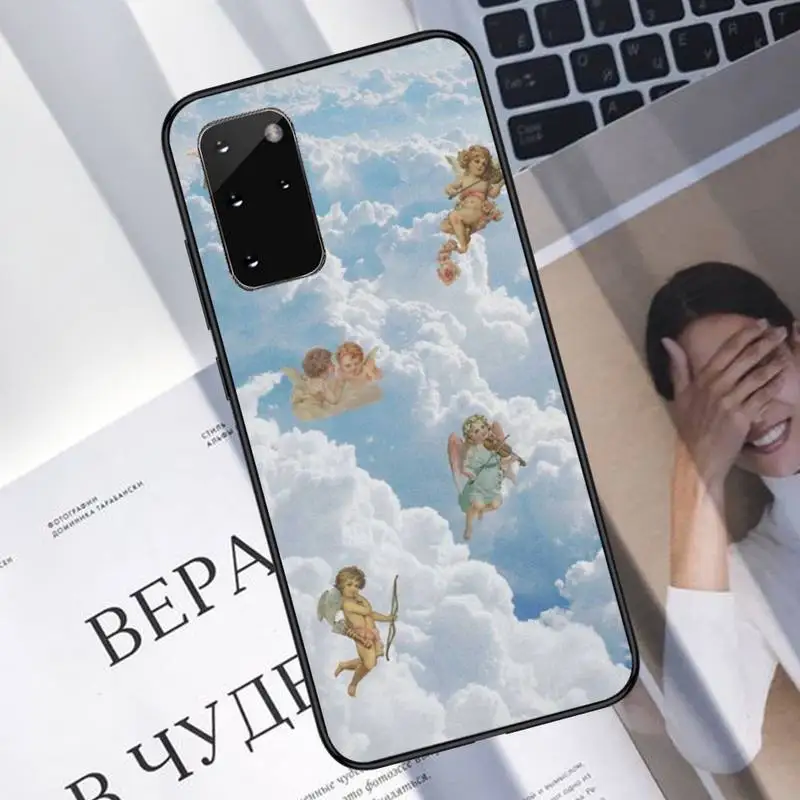 

Angels Phone Case For Samsung galaxy S 7 8 9 10 20 edge A 6 10 20 30 50 51 70 note 10 plus